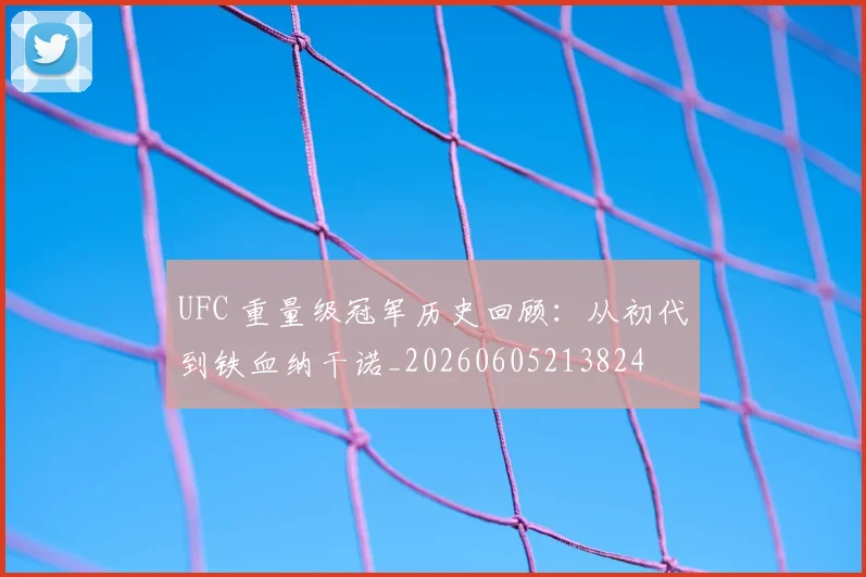 UFC 重量级冠军历史回顾：从初代到铁血纳干诺_20260605213824